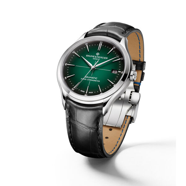 Clifton 40 mm automatique en acier inoxydable