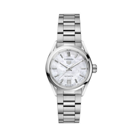 tag heuer carrera automatic steel 29 mm wbn2410.ba0621 front image number 0