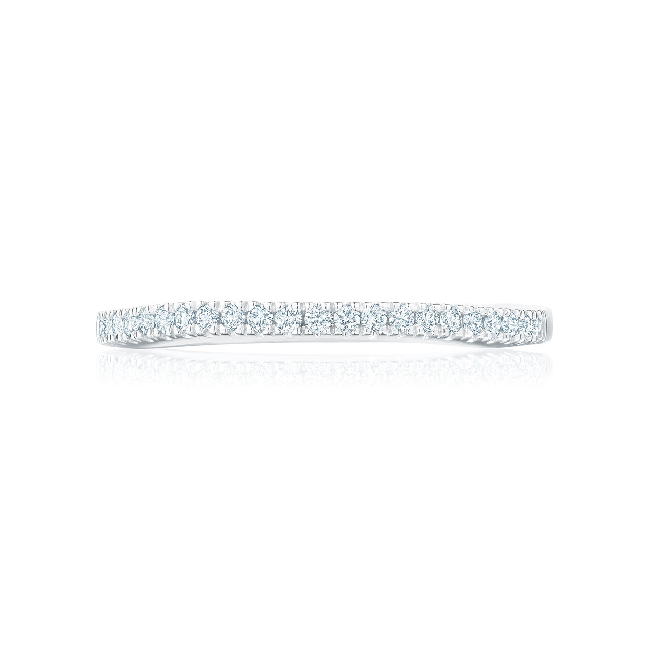 bijoux birks bloom pave diamond wedding band image number 0