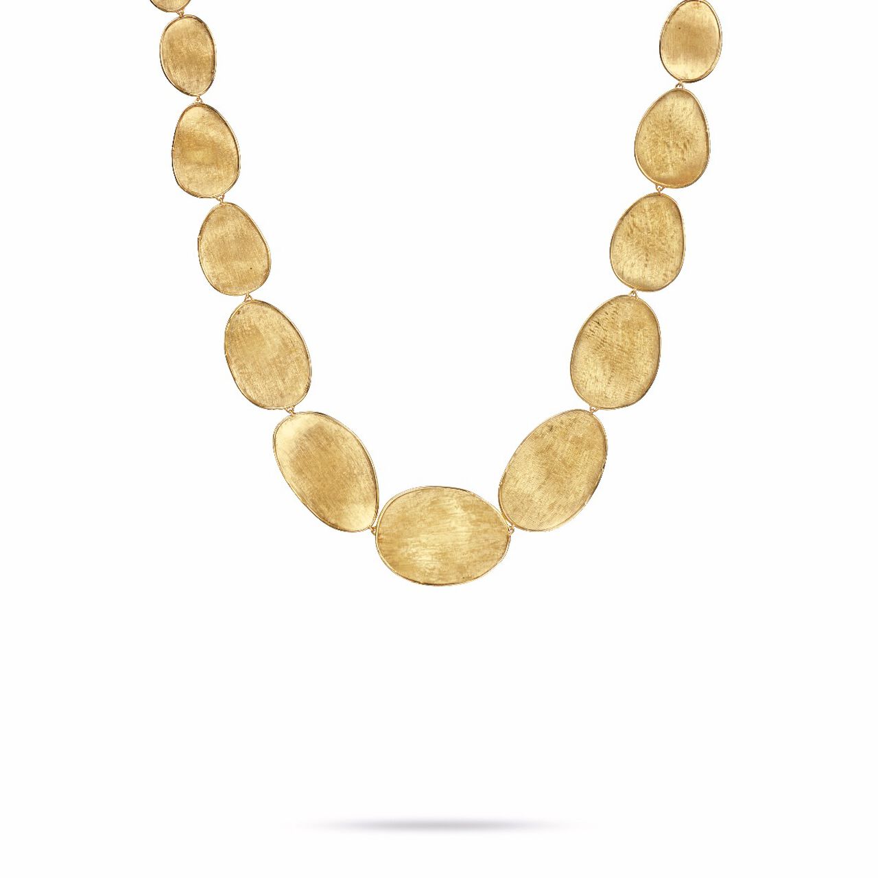 maison birks marco bicego lunaria yellow gold medium graduated collar cb1777 y image number 0