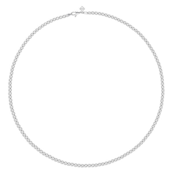 Collier cha&icirc;ne v&eacute;nitienne pour homme en argent sterling