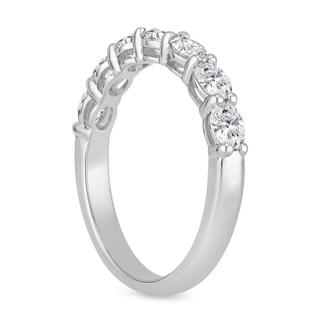 White Gold Diamond Ring image number 1