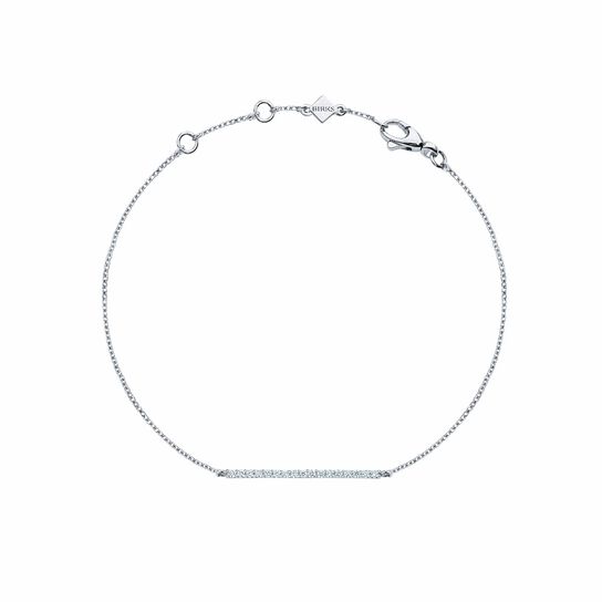 bijoux birks rosee du matin diamond horizontal bar bracelet image number 0