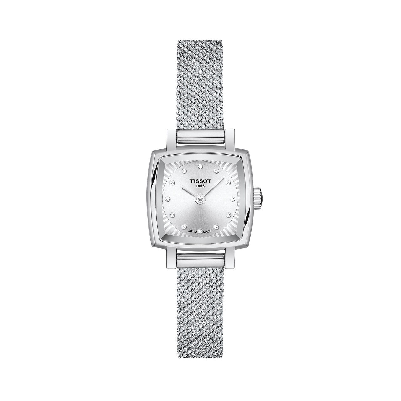 Tissot Lovely Quartz 20 X 20 mm Stainless Steel and Diamond image number 0