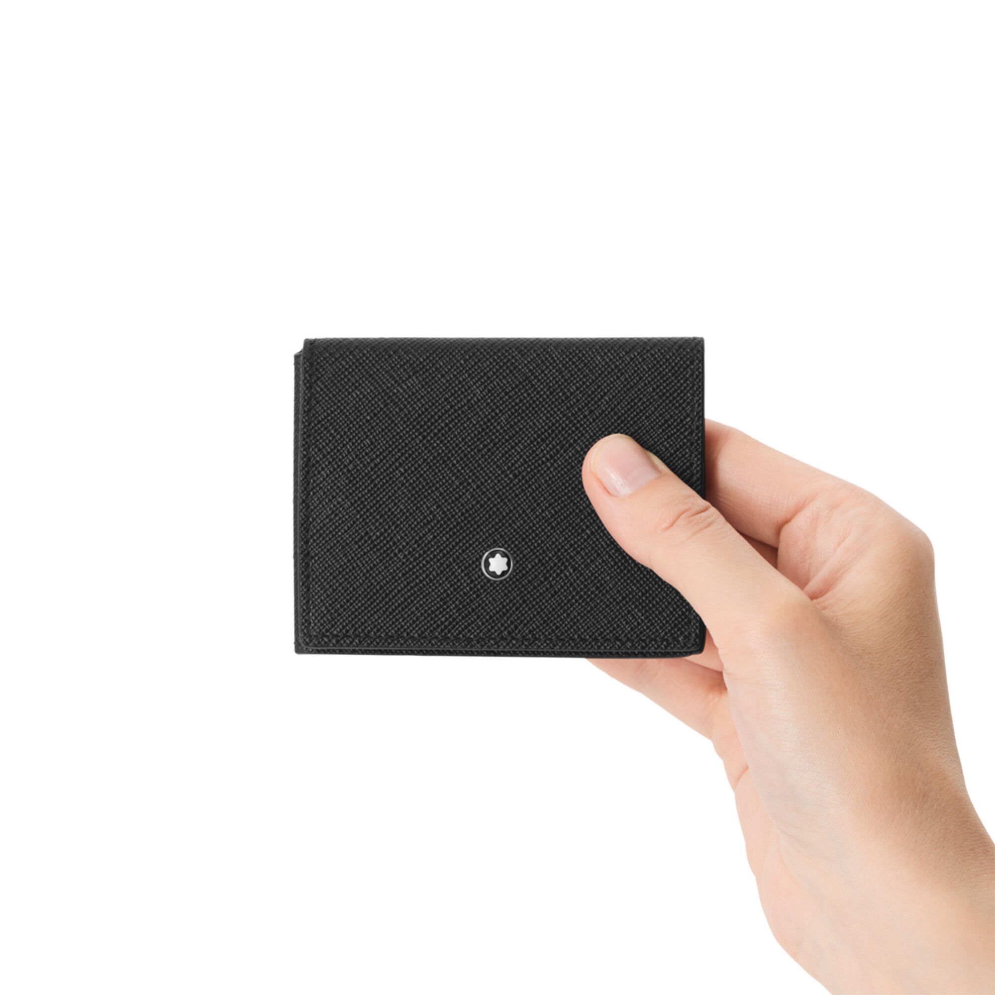 Sartorial Trio Black 4 Card Holder