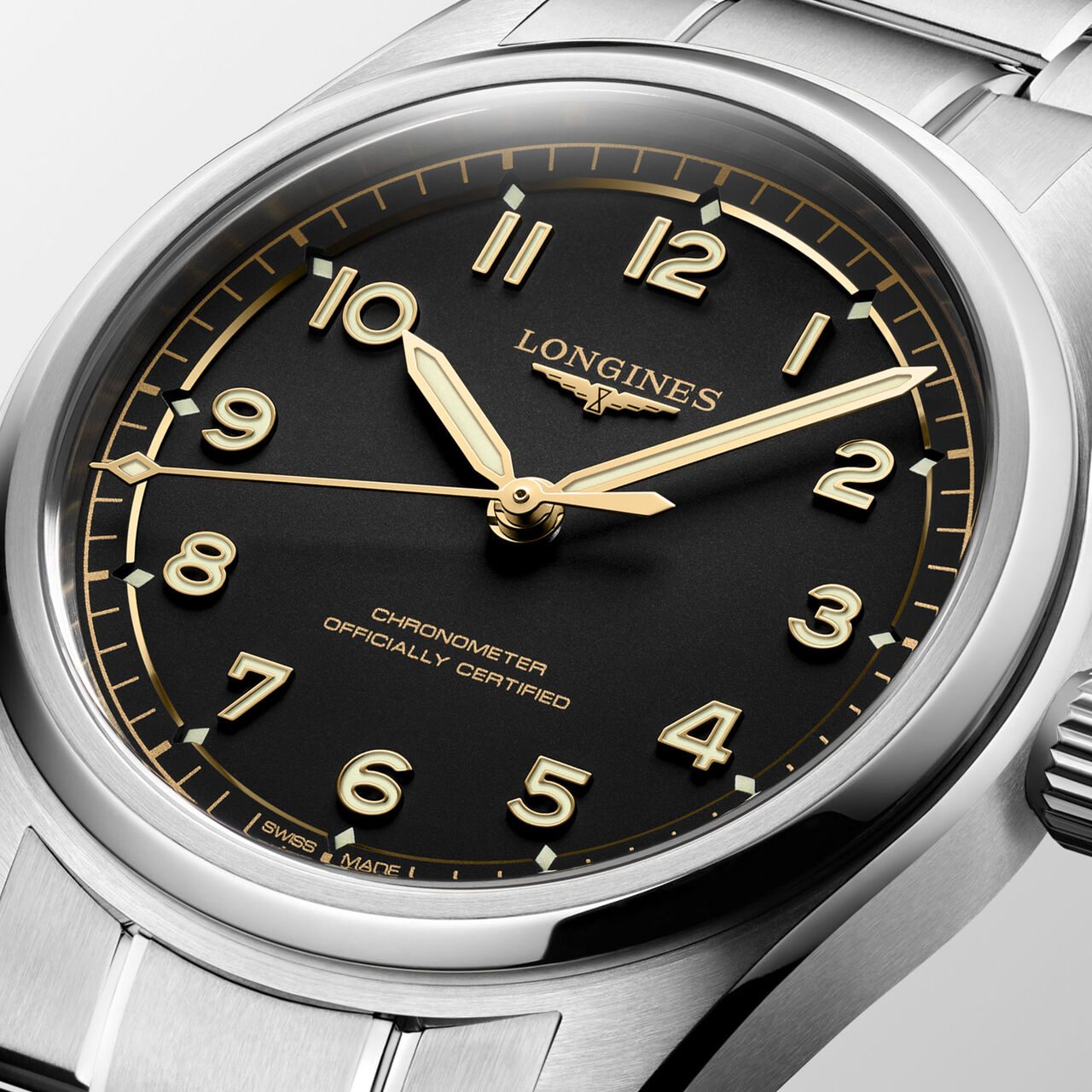 Longines Spirit Pilot Automatic 39 mm Stainless Steel image number 2