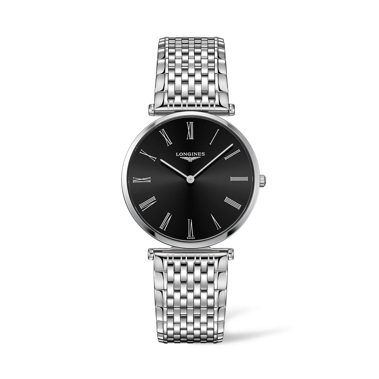 maison birks longines la grande classique de longines quartz steel 36 mm l47554516 image number 0