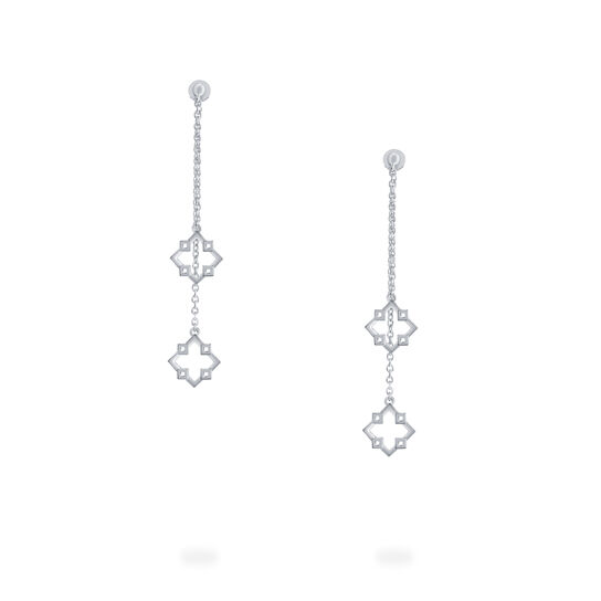 Birks Muse Double Monogram Earrings image number 1