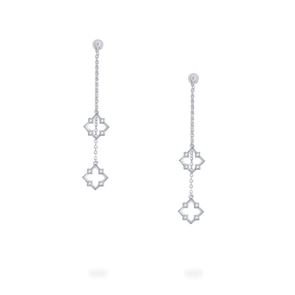 Double Monogram Earrings