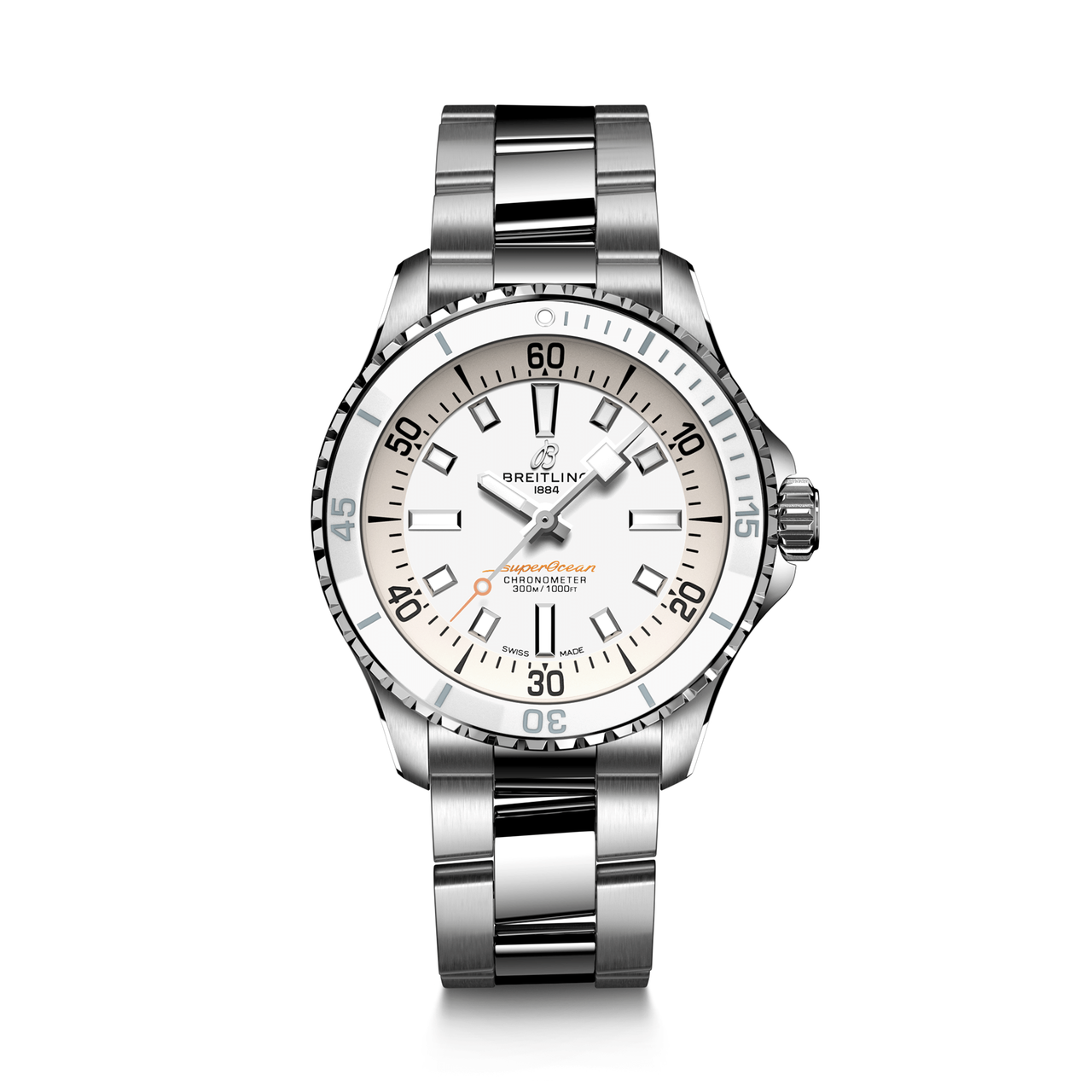 Breitling Superocean Automatic 36 Steel - White image number 0