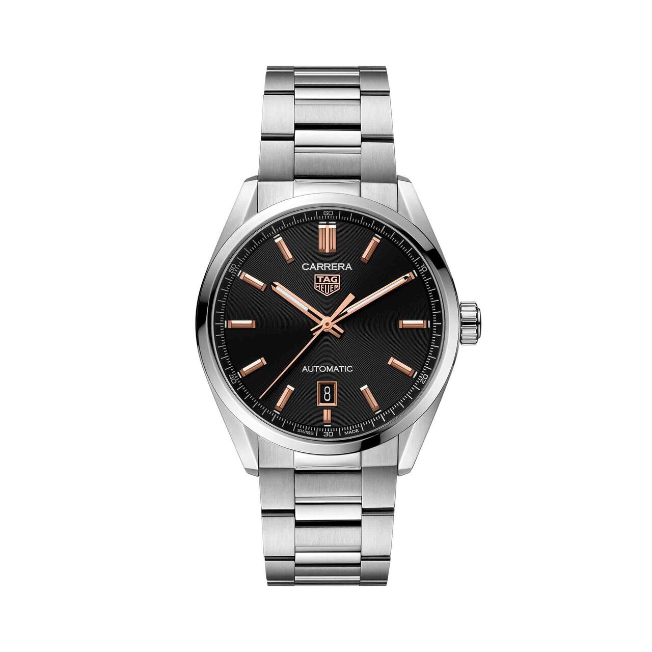 tag heuer carrera automatic steel 39 mm wbn2113.ba0639 front image number 0