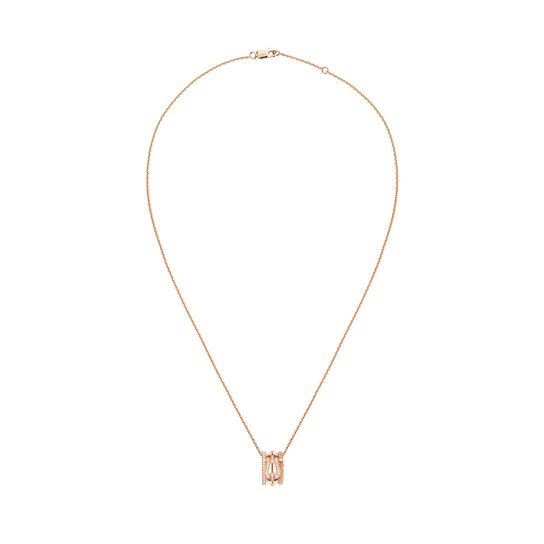 Fred Force 10 Rise Small Rose Gold and Diamond Pav&eacute; Pendant  image number 0
