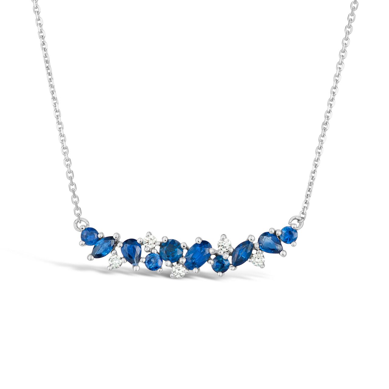 maison birks salon white gold sapphire and diamond necklace nw12902s18kt front image number 0