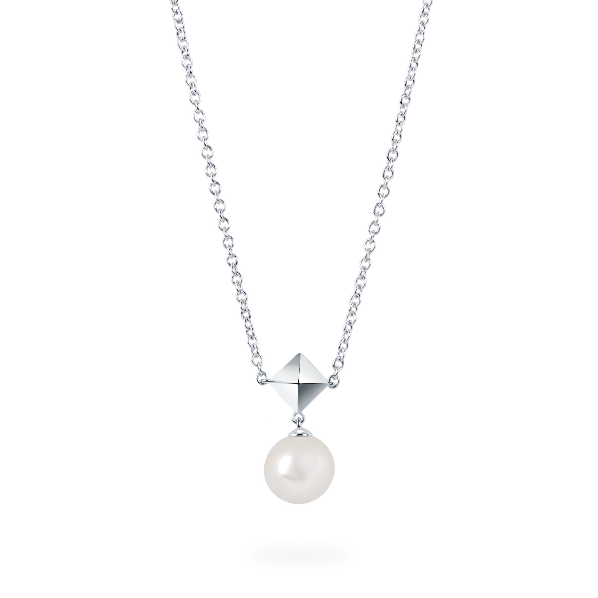 Freshwater pearl pendant necklace on sale