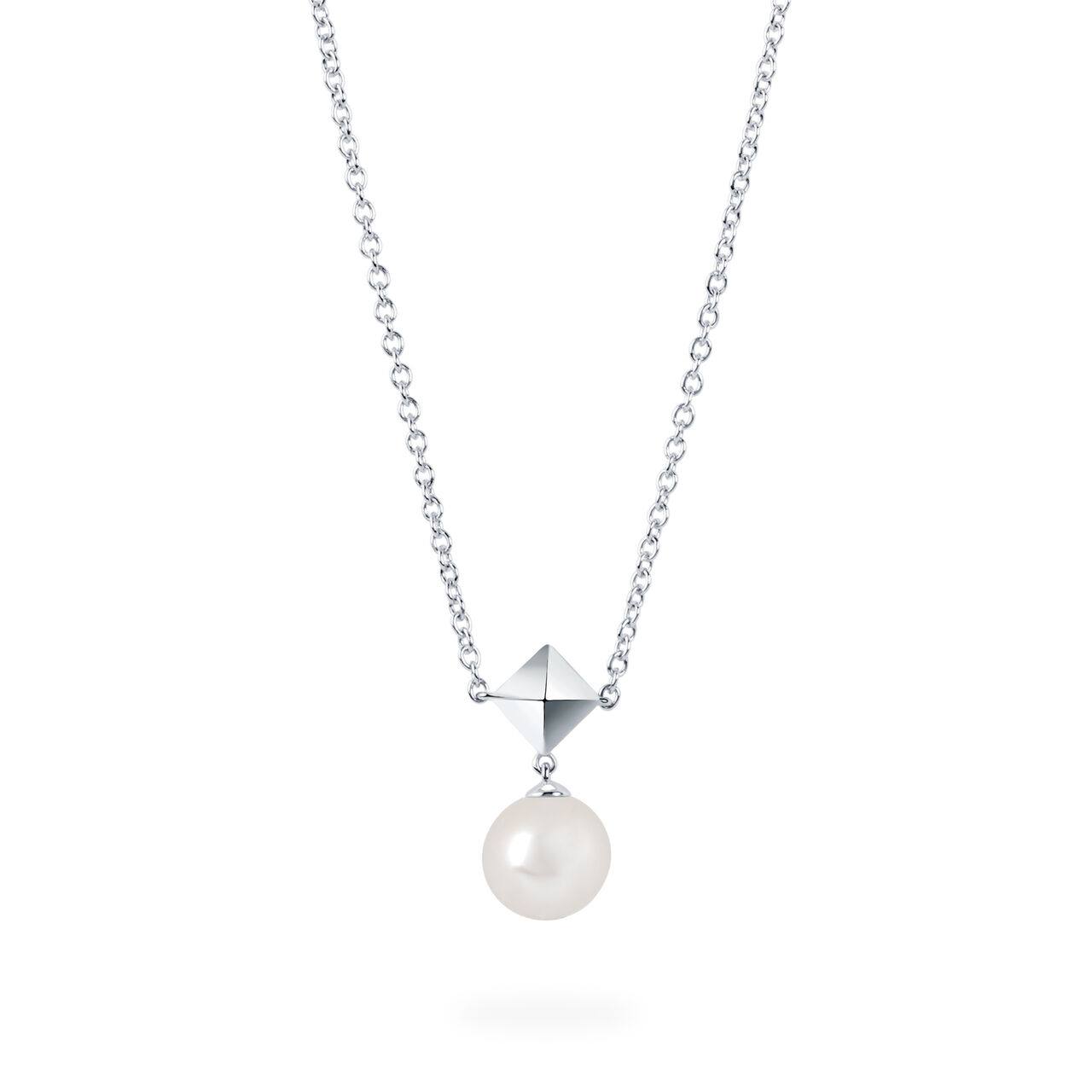 bijoux birks rock pearl freshwater pearl and stud drop pendant image number 0