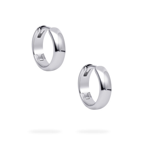 Birks Essentials Sterling Silver 13 mm Huggie Earrings image number 1