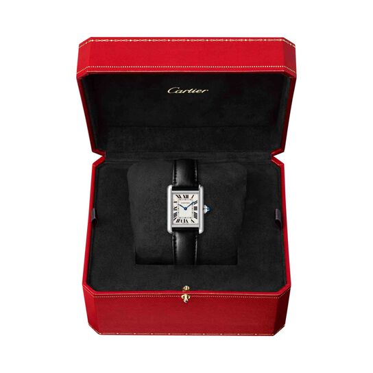 cartier tank must small solarbeat 29 22 steel wsta0060 box image number 1