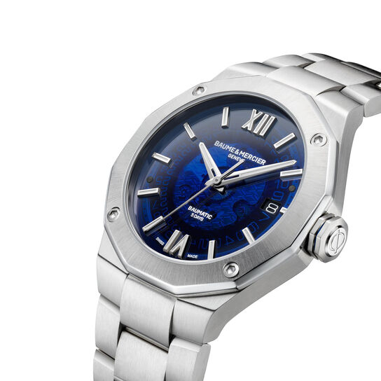 Riviera 42 mm Baumatic automatique en acier inoxydable image number 2
