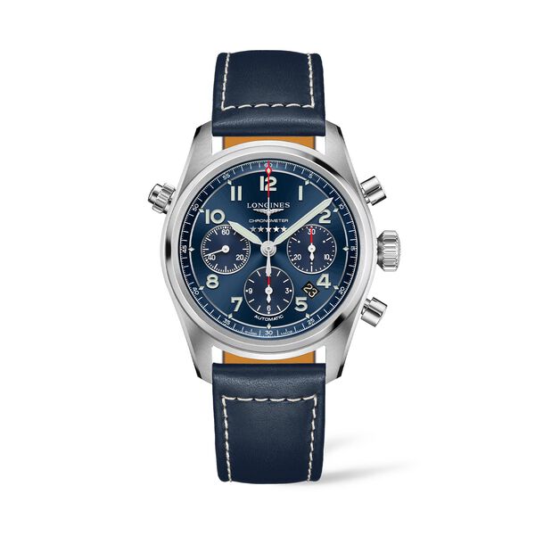 Longines Spirit Automatic Chronograph 42 mm Stainless Steel
