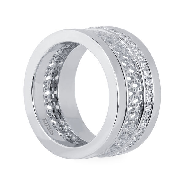 White Gold and Diamond Ring