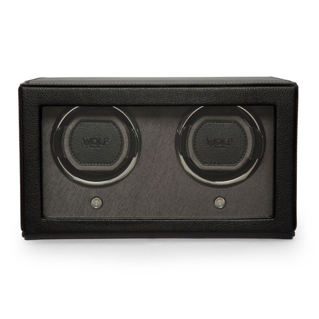 WOLF Cubs Black 2 Piece Watch Winder with Cover image number 0
