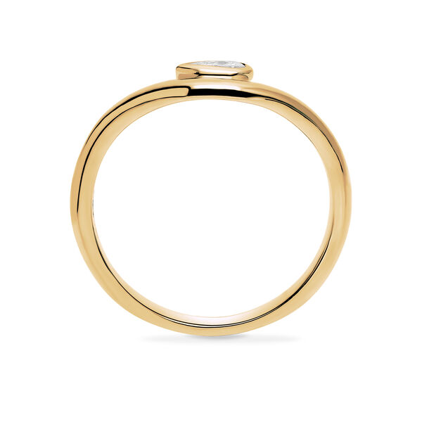 Yellow Gold Diamond Ring