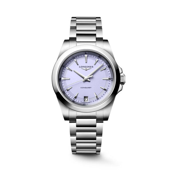 Conquest Quartz 34 mm Stainless Steel