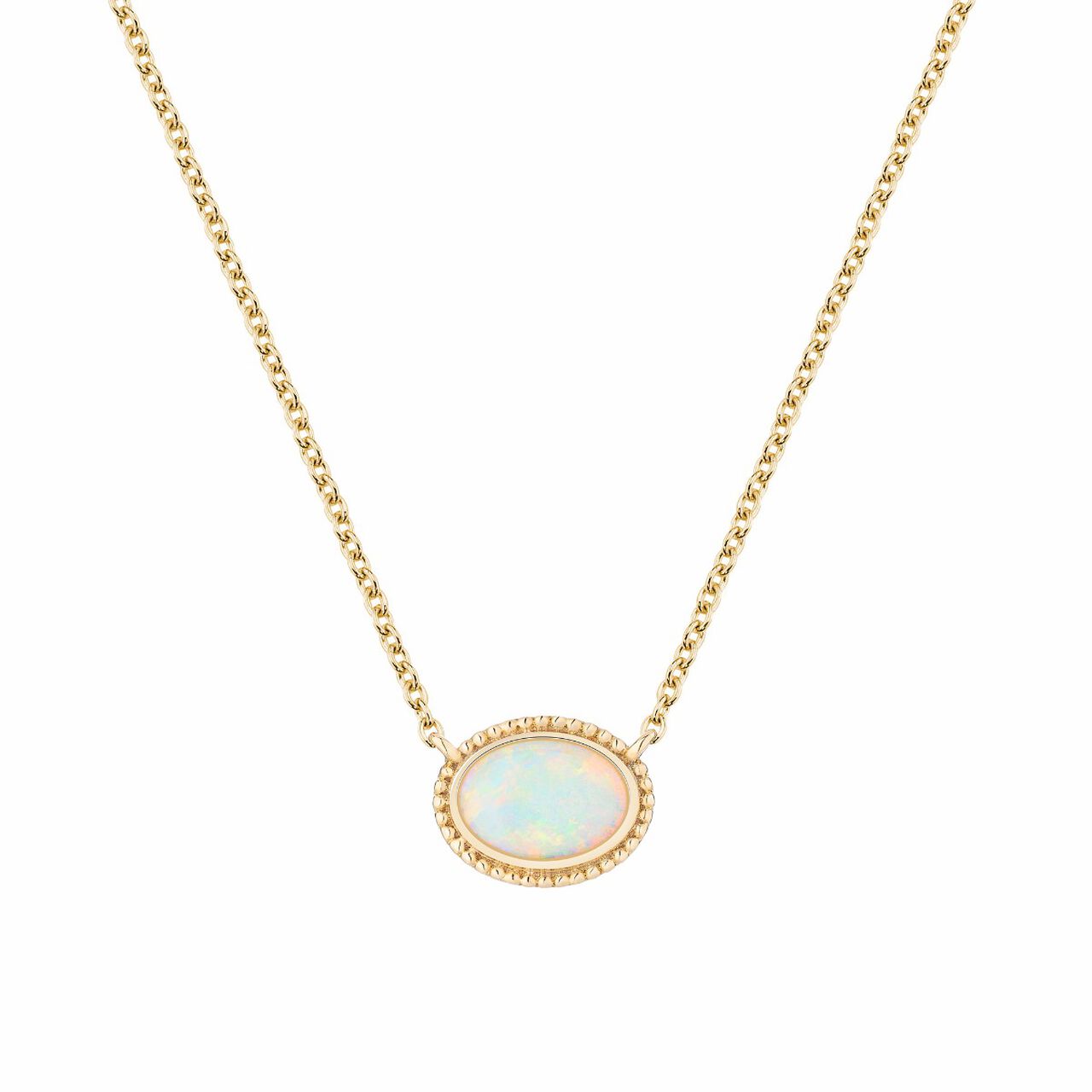 bijoux birks essentials opal pendant image number 0