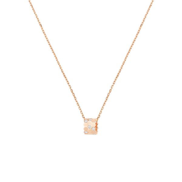 Bee My Love Rose Gold and Diamond Necklace