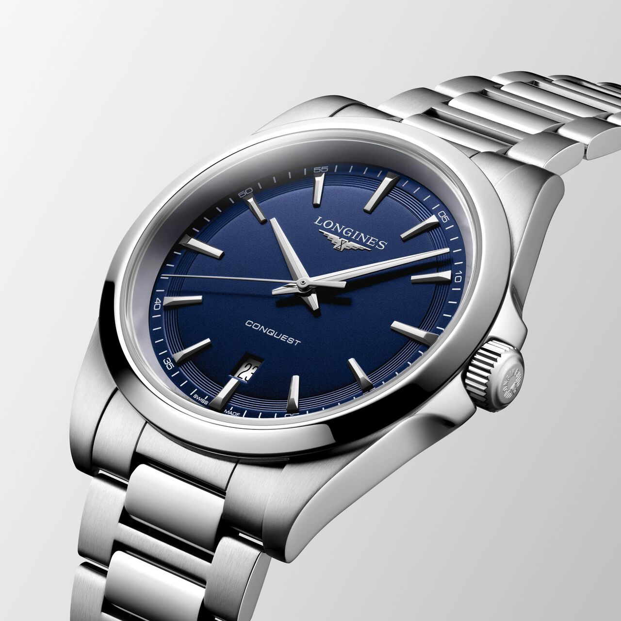 Longines Conquest Quartz 41 mm Stainless Steel L3.860.4.92.6 image number 1