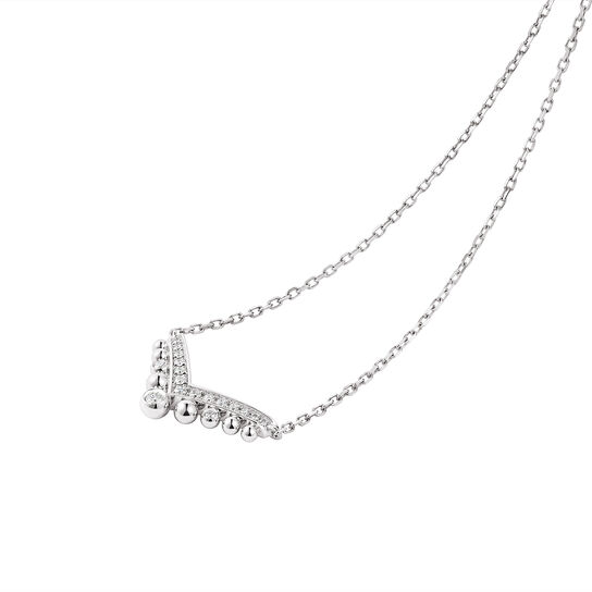 Chaumet Josephine Aigrette White Gold and Diamond Pendant 85959 image number 3