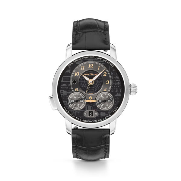 Star Legacy Nicolas Rieussec 43mm chronographe automatique en acier inoxydable - édition limitée 100 ans de Meisterstück