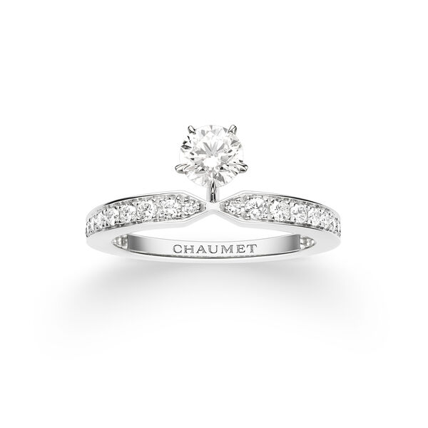 Solitaire Joséphine Eclat d'Eternité en platine
