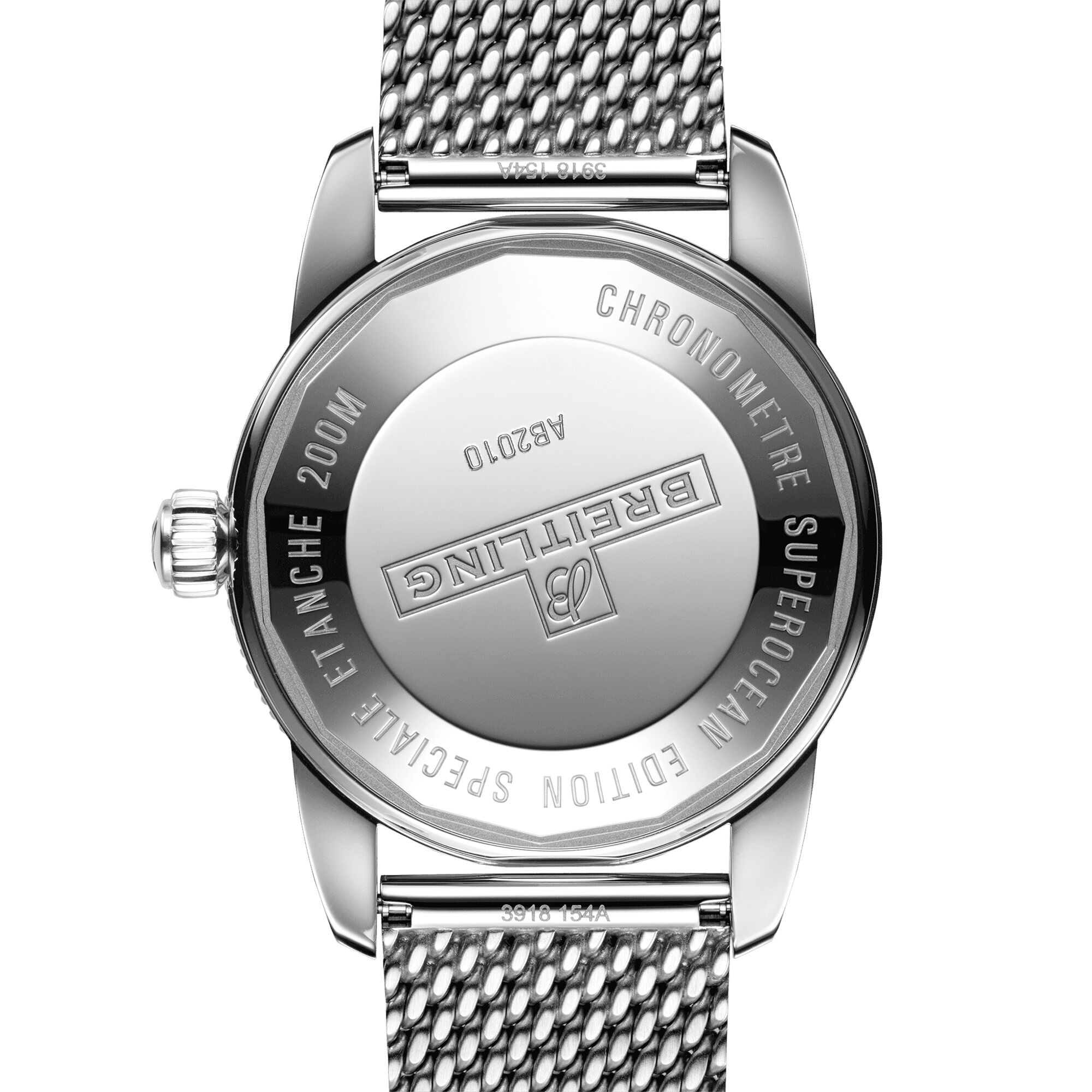 Breitling superocean shop heritage white