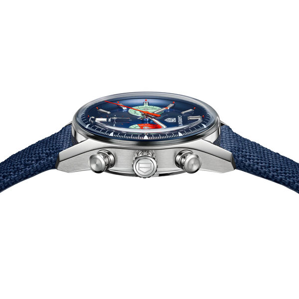 Carrera Automatic Chronograph Skipper 39 mm Stainless Steel