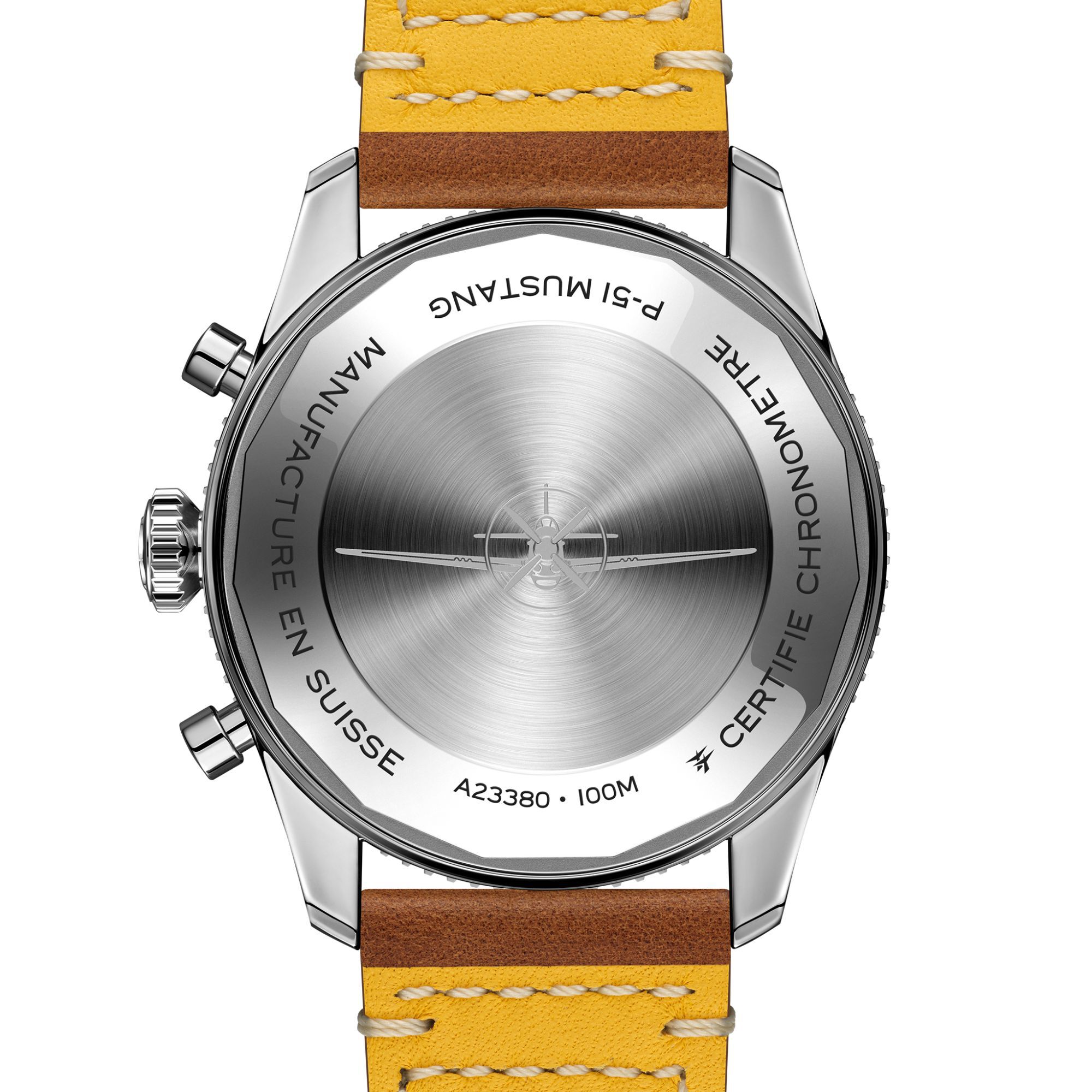 Classic AVI P-51 Mustang Automatic Chronograph 42 mm Stainless Steel