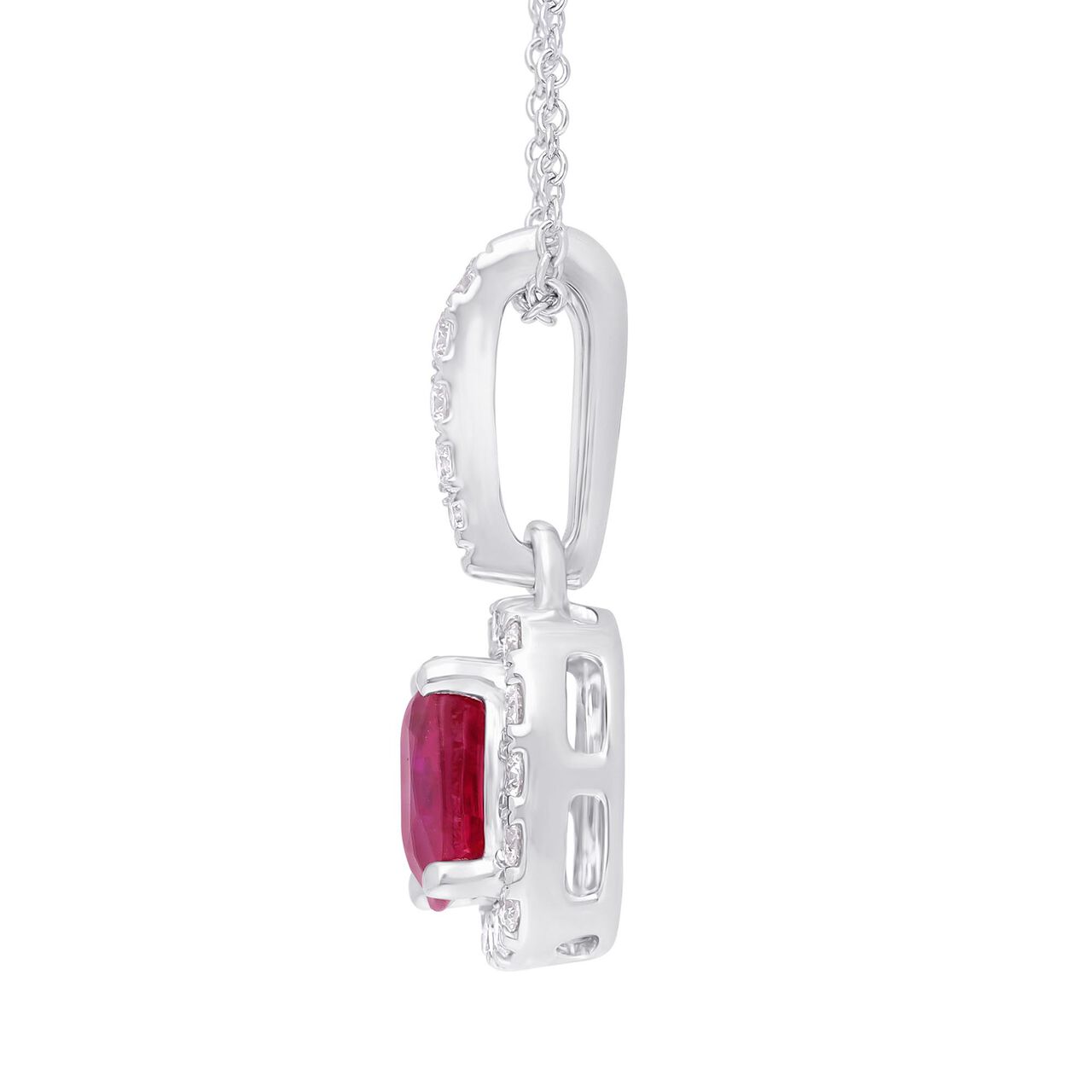 maison birks salon round ruby cushion shape pendant sg05408p 7mm ru side image number 1