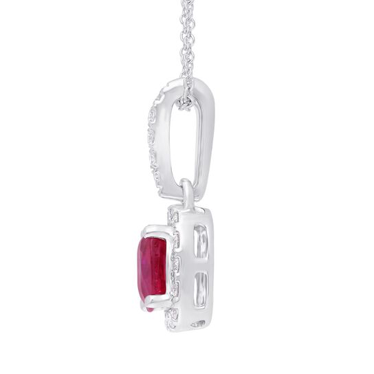maison birks salon round ruby cushion shape pendant sg05408p 7mm ru side image number 1