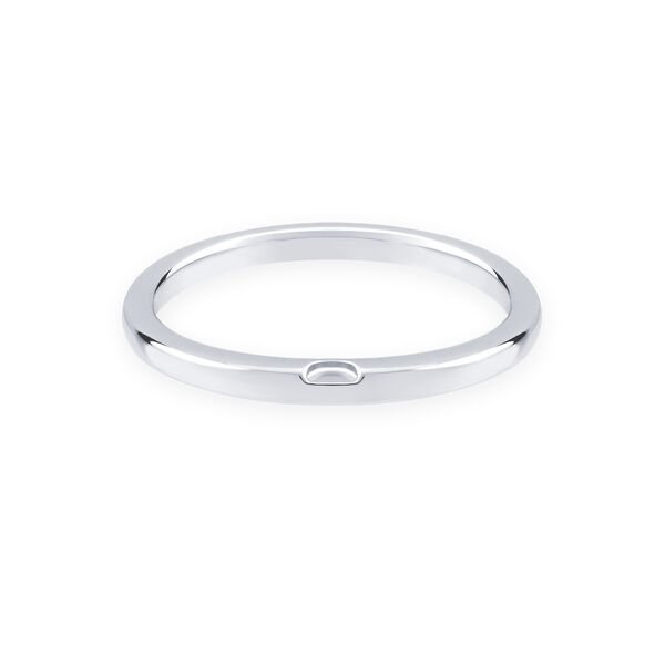 White Gold Wedding Band