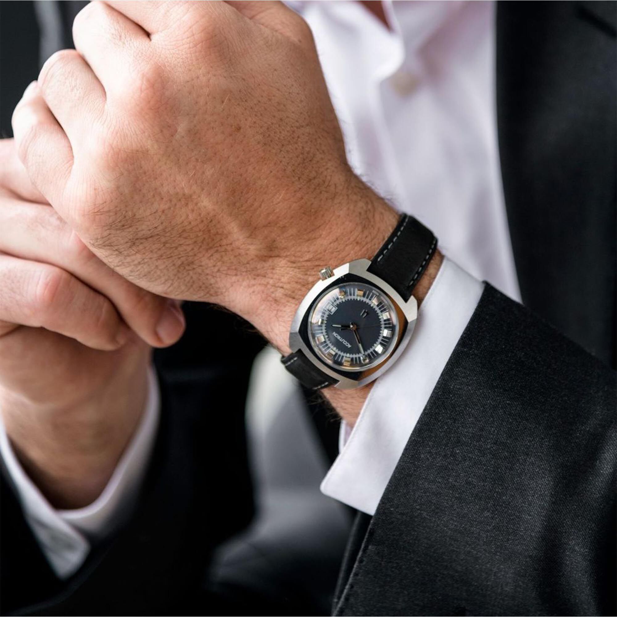 Shop Accutron s Legacy Limited Edition Automatic 38mm Stainless