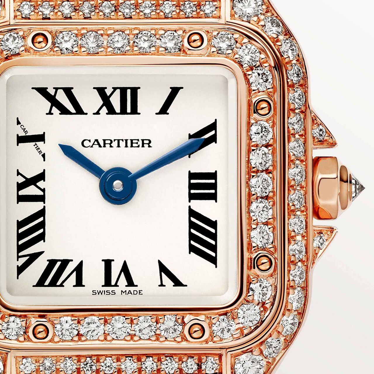 Panthère de Cartier Mini Quartz 25 X 20mm Rose Gold and Diamond image number 3