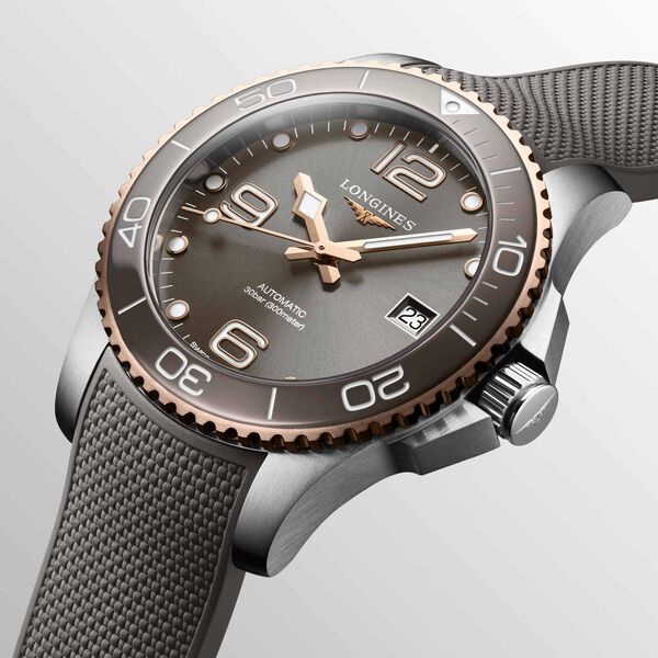 HydroConquest 39 mm automatique en acier inoxydable