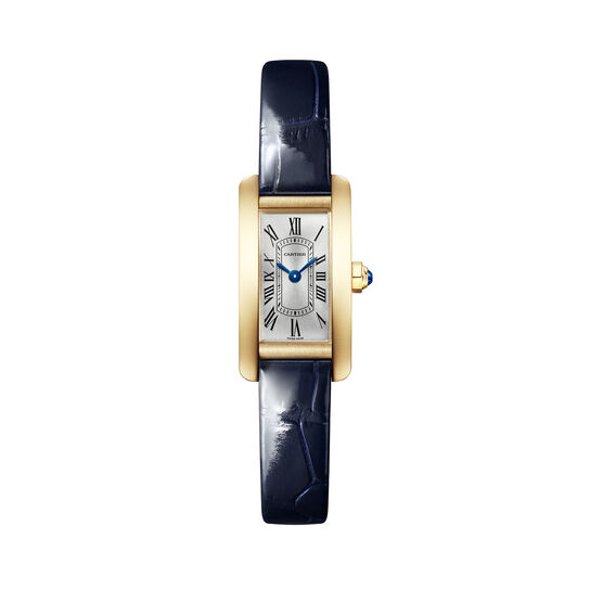 Cartier Tank Am&eacute;ricaine 28 X 15 mm quartz en or jaune, mini mod&egrave;le image number 0