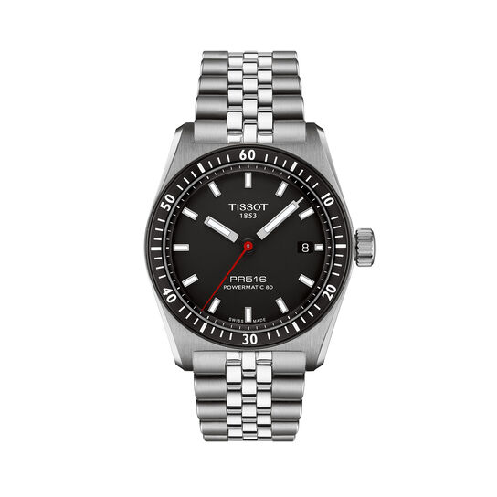 Tissot PR 516 38 mm automatique en acier inoxydable image number 0