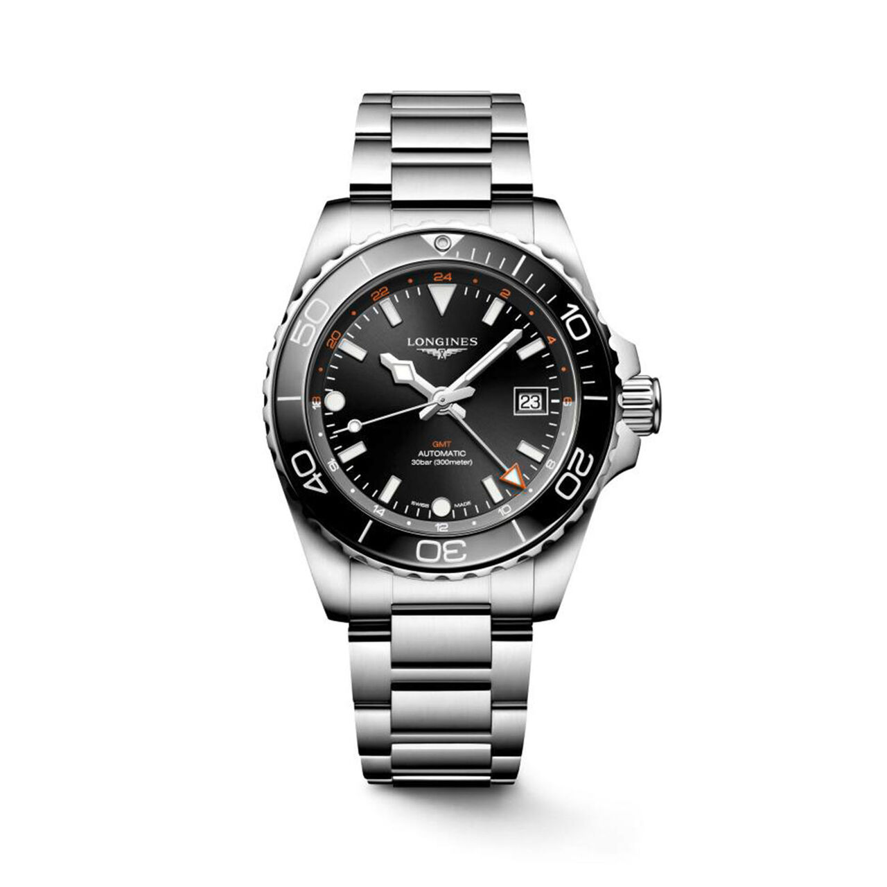 Longines HydroConquest Automatic GMT 41 mm Stainless Steel L3.790.4.56.6 image number 0