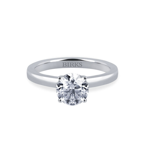 Bague de fiançailles superposable unique