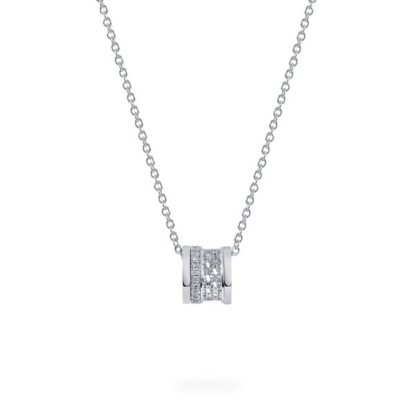 Pendentif en diamants, or blanc