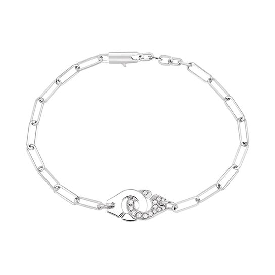 Dinh Van Paris Menottes Dinh Van White Gold Diamonds Bracelet image number 0