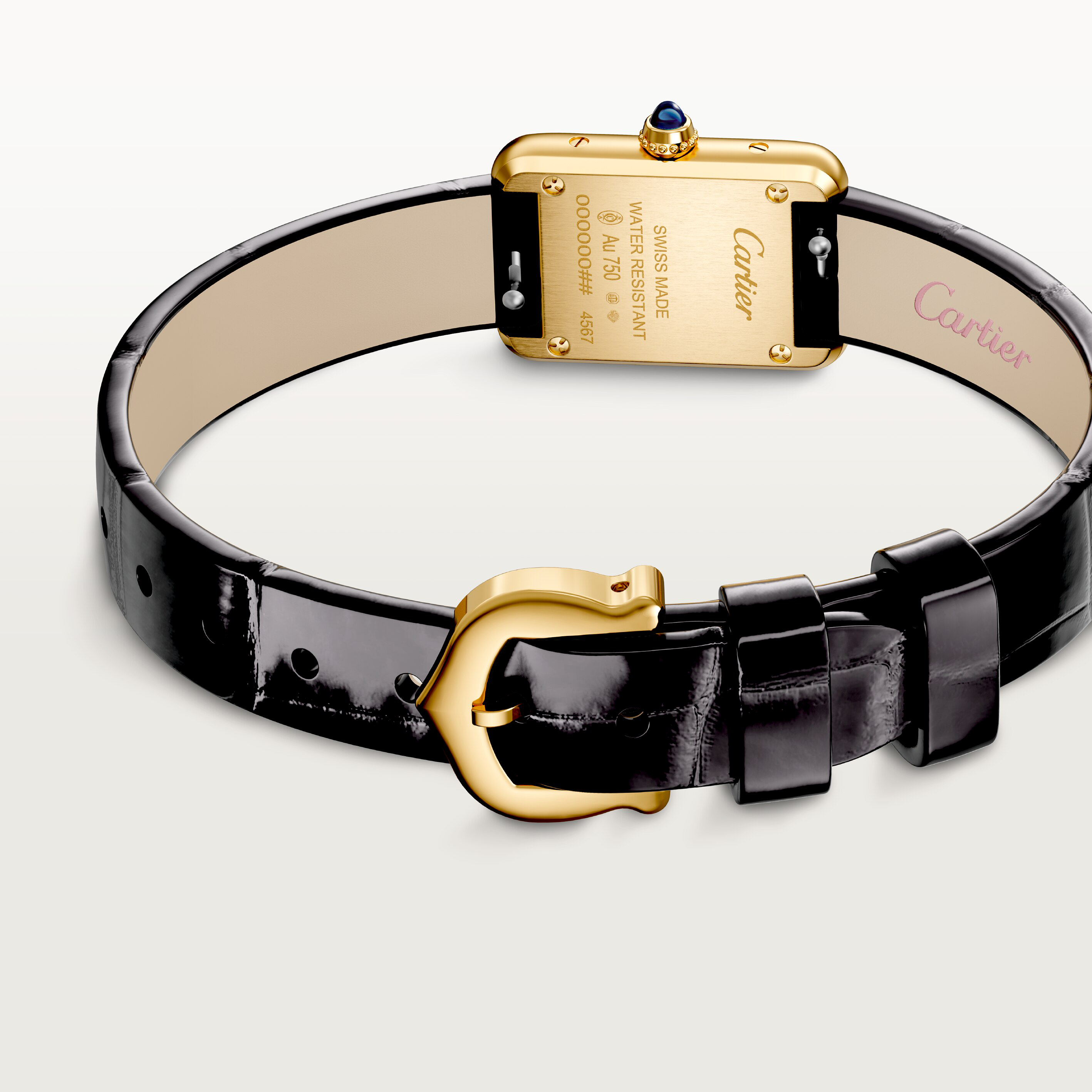 Tank Louis Cartier Mini Quartz 24 X 16 mm Yellow Gold