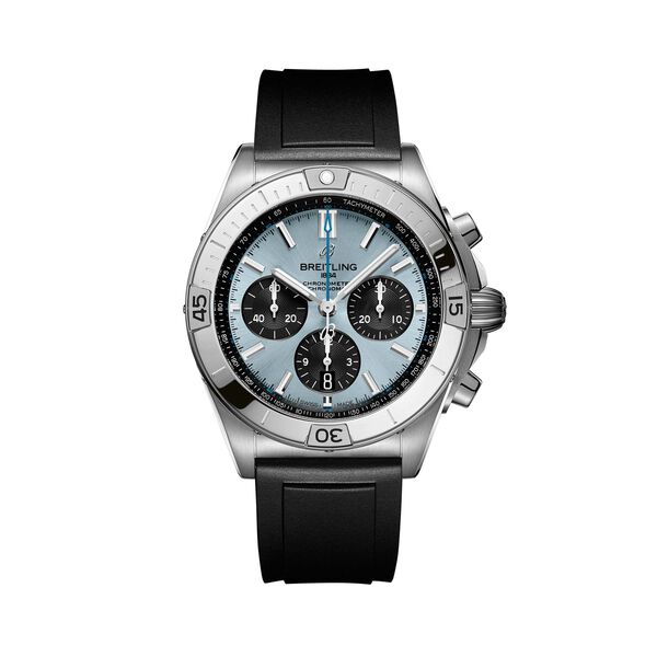 Chronomat B01 Automatic Chronograph 42 mm Stainless Steel and Platinum